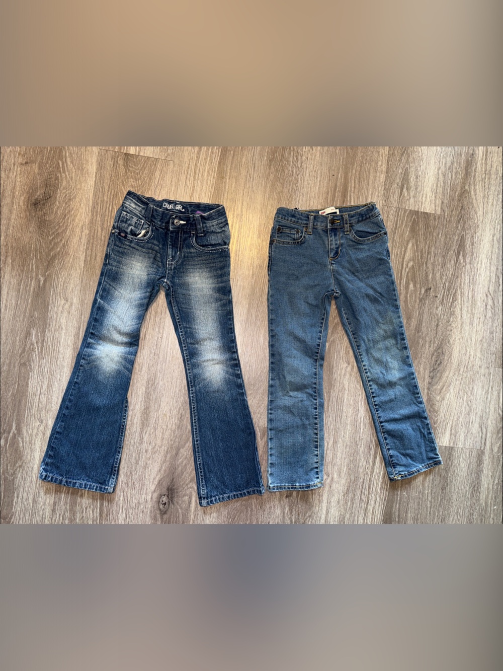 Girls Boot Cut Jeans Lot of 2